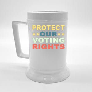 Protect Our Voting Rights Equality Democracy Civil Rights Premium Beer Stein