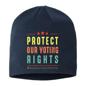 PROTECT OUR VOTING RIGHTS Equality Democracy Civil Rights Sustainable Beanie