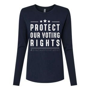 PROTECT OUR VOTING RIGHTS Equality Democracy Civil Rights Premium Womens Cotton Relaxed Long Sleeve T-Shirt