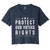 PROTECT OUR VOTING RIGHTS Equality Democracy Civil Rights Premium Women's Crop Top Tee