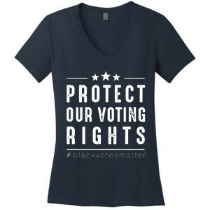 PROTECT OUR VOTING RIGHTS Equality Democracy Civil Rights Premium Women's V-Neck T-Shirt