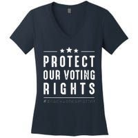 PROTECT OUR VOTING RIGHTS Equality Democracy Civil Rights Premium Women's V-Neck T-Shirt