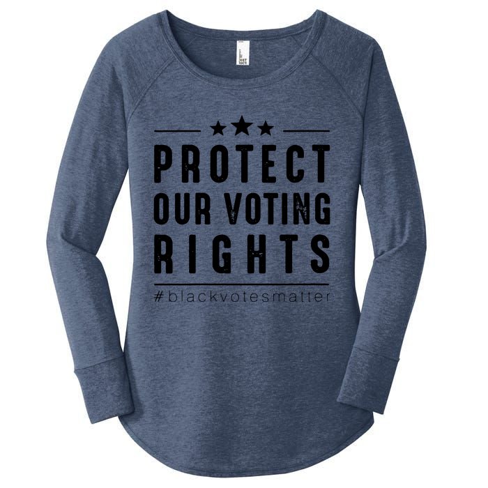 PROTECT OUR VOTING RIGHTS Equality Democracy Civil Rights Premium Women's Perfect Tri Tunic Long Sleeve Shirt