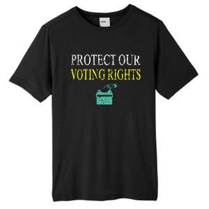 PROTECT OUR VOTING RIGHTS VOTING RIGHTS Tall Fusion ChromaSoft Performance T-Shirt