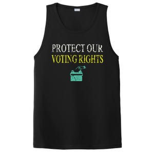 PROTECT OUR VOTING RIGHTS VOTING RIGHTS PosiCharge Competitor Tank