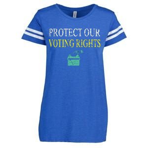 PROTECT OUR VOTING RIGHTS VOTING RIGHTS Enza Ladies Jersey Football T-Shirt