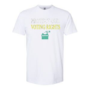 PROTECT OUR VOTING RIGHTS VOTING RIGHTS Softstyle CVC T-Shirt