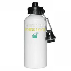 PROTECT OUR VOTING RIGHTS VOTING RIGHTS Aluminum Water Bottle