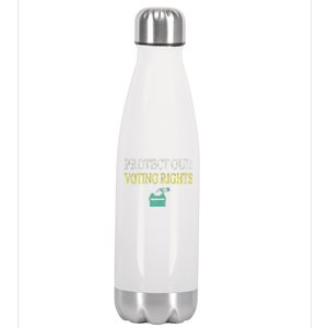 PROTECT OUR VOTING RIGHTS VOTING RIGHTS Stainless Steel Insulated Water Bottle