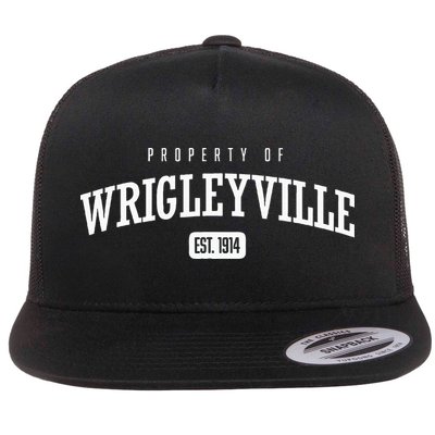 Property Of Wrigleyville Wrigleyville Est. 1914 Flatbill Hat