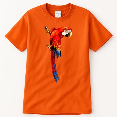 Parrot On Wall Tall T-Shirt