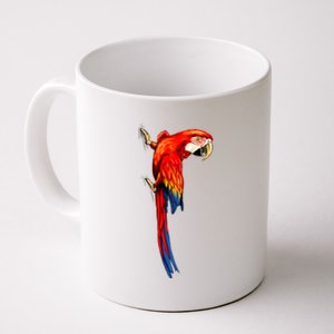 Parrot On Wall Coffee Mug