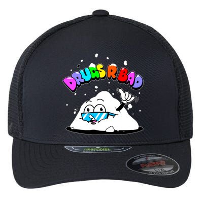 Powder Aint Cool Drugs Are Bad Flexfit Unipanel Trucker Cap