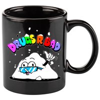 Powder Aint Cool Drugs Are Bad 11oz C Handle Ceramic Mug