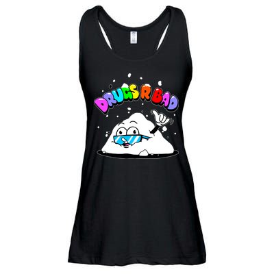 Powder Aint Cool Drugs Are Bad Ladies Essential Flowy Tank