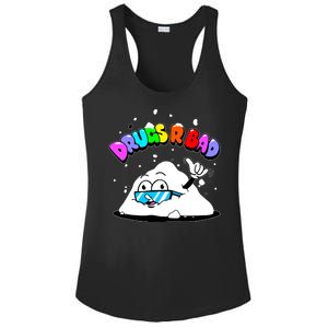 Powder Aint Cool Drugs Are Bad Ladies PosiCharge Competitor Racerback Tank