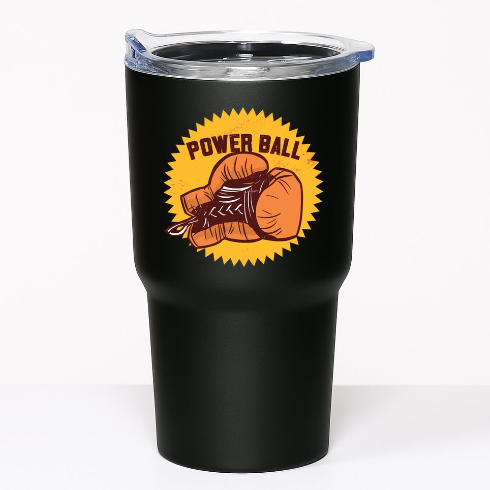 Power Ball Boxing Glove Tumbler
