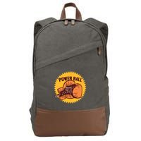 Power Ball Boxing Glove Cotton Canvas Backpack