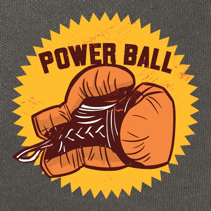 Power Ball Boxing Glove Cotton Canvas Backpack