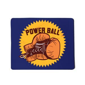 Power Ball Boxing Glove Mousepad