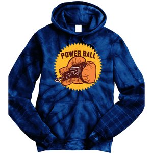 Power Ball Boxing Glove Tie Dye Hoodie