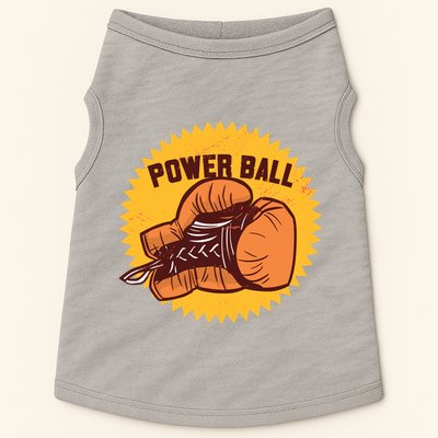 Power Ball Boxing Glove Doggie Tank