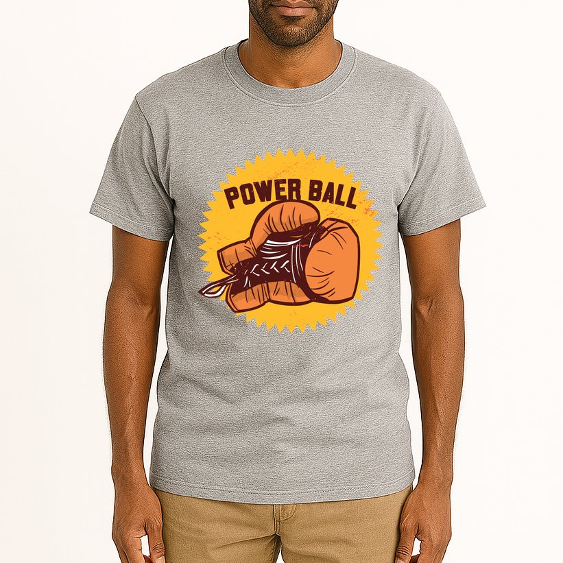 Power Ball Boxing Glove Tall T-Shirt