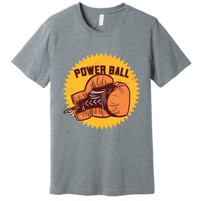 Power Ball Boxing Glove Premium T-Shirt