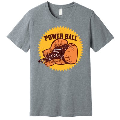 Power Ball Boxing Glove Premium T-Shirt