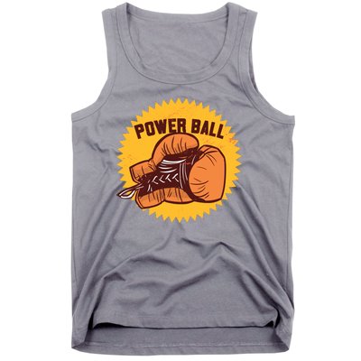 Power Ball Boxing Glove Tank Top