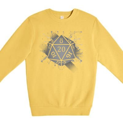 Power D20 Graphic Premium Crewneck Sweatshirt