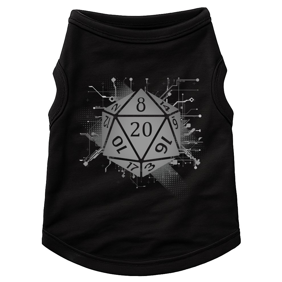 Power D20 Graphic Doggie Tank