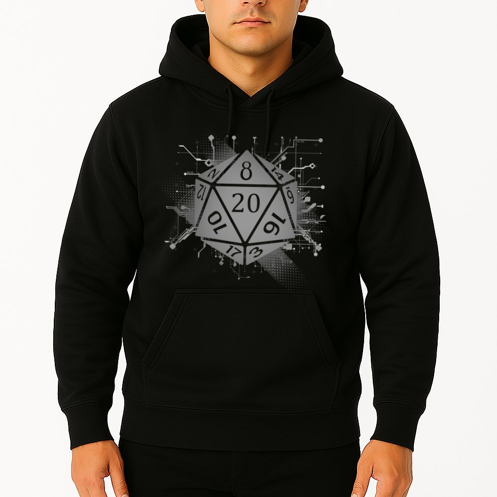 Power D20 Graphic Hoodie