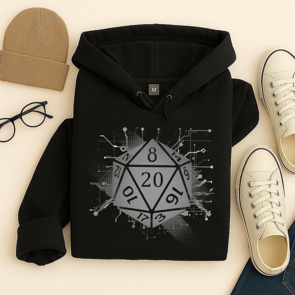 Power D20 Graphic Hoodie