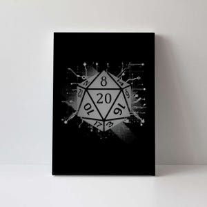 Power D20 Graphic Canvas