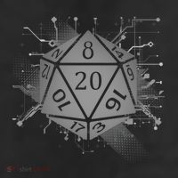 Power D20 Graphic 11oz C Handle Ceramic Mug