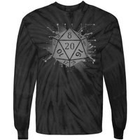 Power D20 Graphic Tie-Dye Long Sleeve Shirt