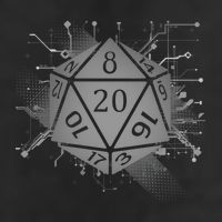 Power D20 Graphic Golf Towel