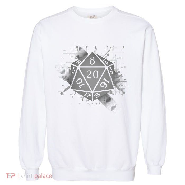 Power D20 Graphic Garment-Dyed Sweatshirt