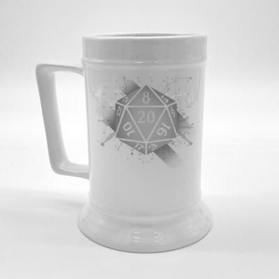 Power D20 Graphic Beer Stein