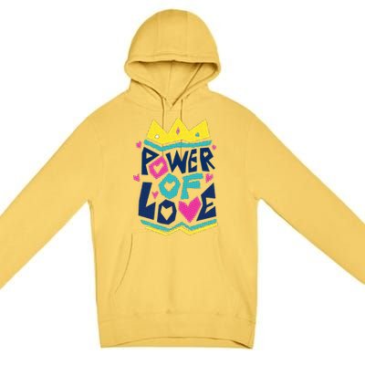 Power Of Love Premium Pullover Hoodie