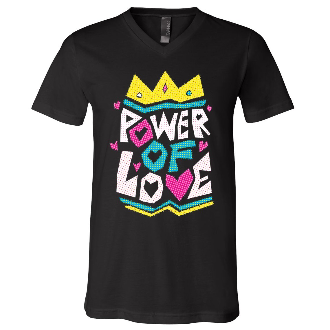 Power Of Love V-Neck T-Shirt
