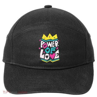 Power Of Love 7-Panel Snapback Hat