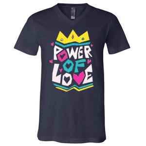 Power Of Love V-Neck T-Shirt