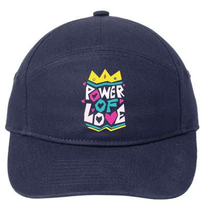 Power Of Love 7-Panel Snapback Hat