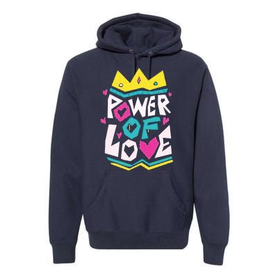 Power Of Love Premium Hoodie