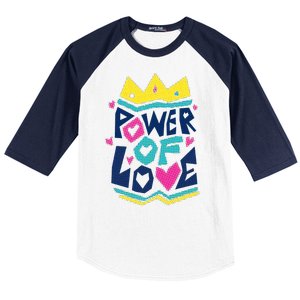 Power Of Love Baseball Sleeve Shirt