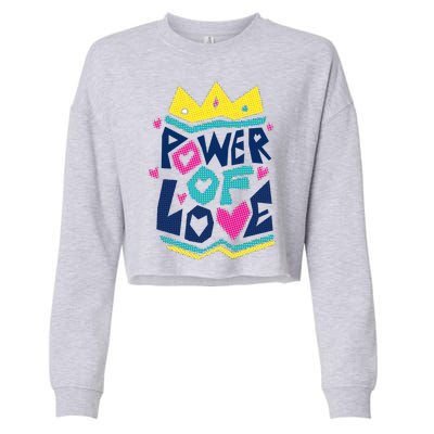 Power Of Love Cropped Pullover Crew