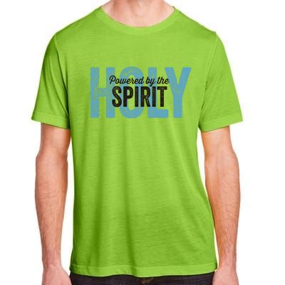 Powered By The Holy Spirit Adult ChromaSoft Performance T-Shirt