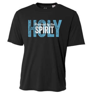 Powered By The Holy Spirit Cooling Performance Crew T-Shirt